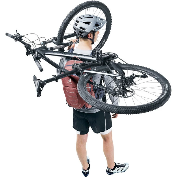 Deuter Attack 20 Backpack redwood/marine 6 Deuter Attack 20 Backpack redwood/marine - Image 4