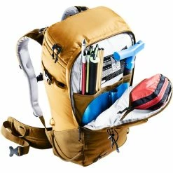 Deuter Freerider Pro 34+ Backpack almond/cinnamon -Cycling Backpacks Sales deuter freerider pro 34 backpack almond cinnamon 5