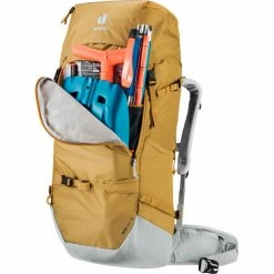 Deuter Rise 32+ SL Backpack Women caramel/tin -Cycling Backpacks Sales deuter rise 32 sl backpack women caramel tin 6