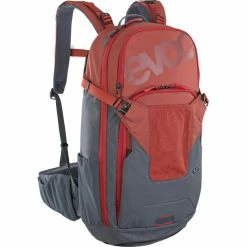 EVOC Neo Protector Backpack 16l chili red/carbon grey -Cycling Backpacks Sales evoc neo protektor rucksack 16l chili red carbon grey 3