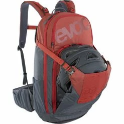 EVOC Neo Protector Backpack 16l chili red/carbon grey -Cycling Backpacks Sales evoc neo protektor rucksack 16l chili red carbon grey 6