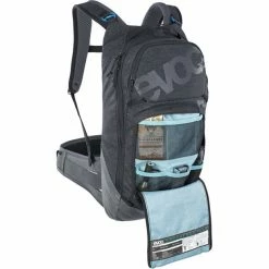 EVOC Trail Pro 10 Protector Backpack black/carbon grey -Cycling Backpacks Sales evoc trail pro 10 protector backpack black carbon grey 6