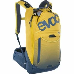 EVOC Trail Pro 10 Protector Backpack curry/denim 10 EVOC Trail Pro 10 Protector Backpack curry/denim -Cycling Backpacks Sales evoc trail pro 10 protector backpack curry denim 3