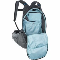 EVOC Trail Pro 16 Protector Backpack black/carbon grey -Cycling Backpacks Sales evoc trail pro 16 protector backpack black carbon grey 5