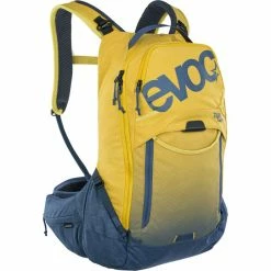 EVOC Trail Pro 16 Protector Backpack curry/denim