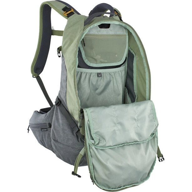 EVOC Trail Pro 26 Protector Backpack light olive/carbon grey 7 EVOC Trail Pro 26 Protector Backpack light olive/carbon grey - Image 5