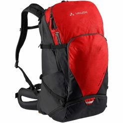 VAUDE Bike Alpin Pro 28 + Backpack mars red